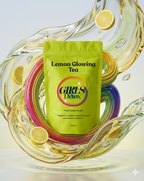 Girls Detox Lemon Glowing Tea 🍋