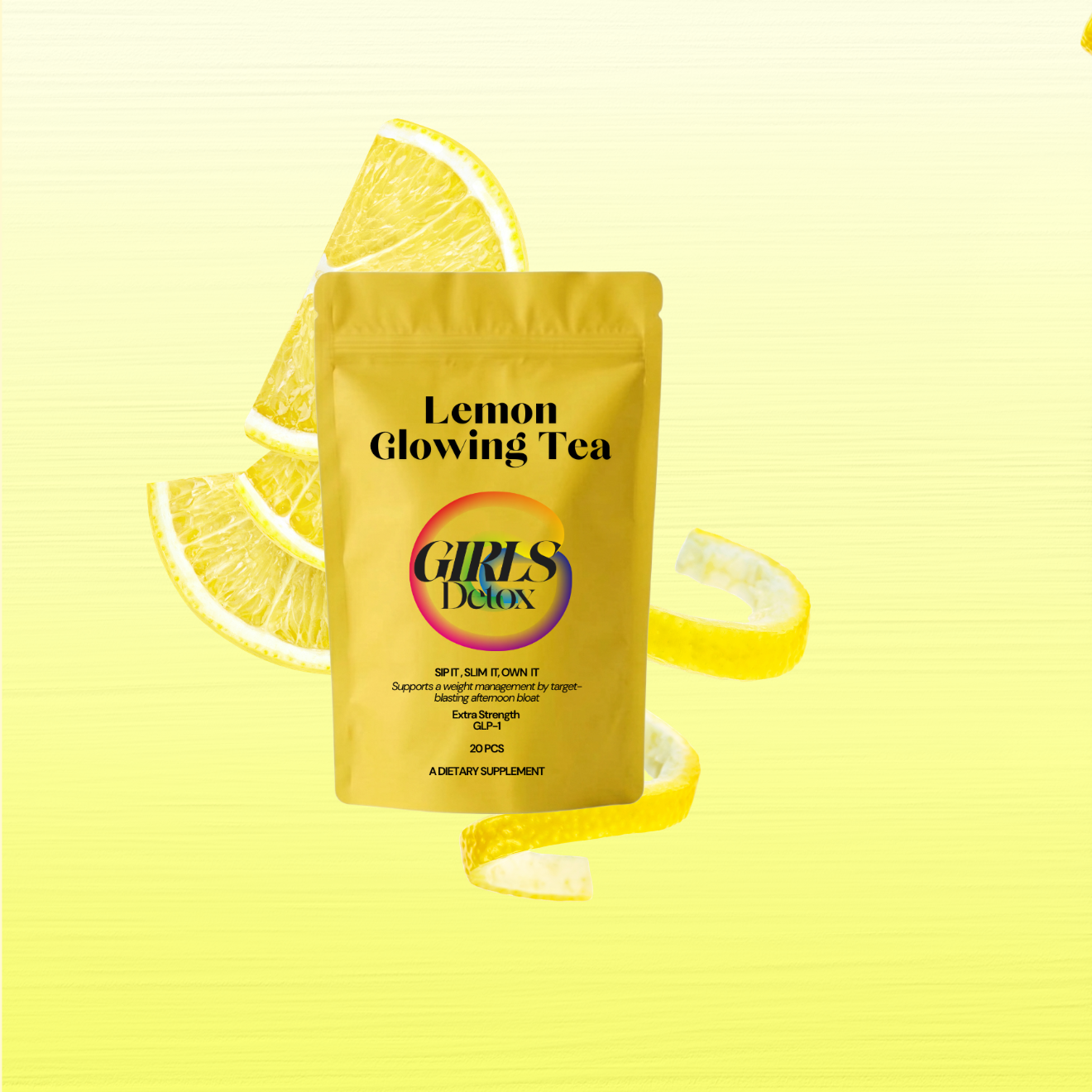 Lemon Glowing Tea 🍋