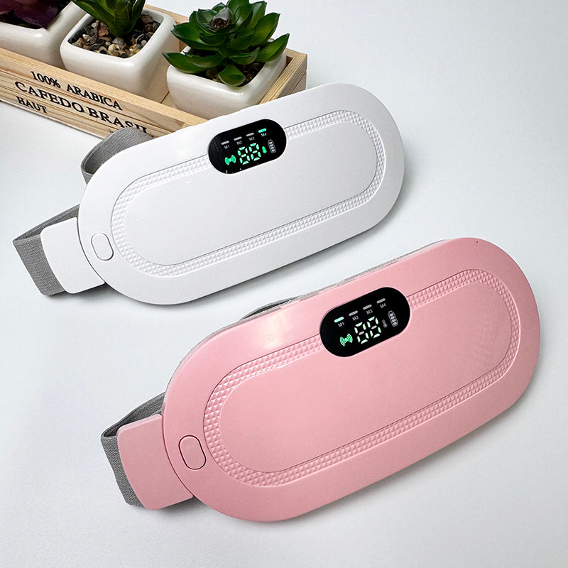 Wireless Warming Waist Belt - Smart Vibrating Thermal Body Wrap with Cozy Hot Compress for Daily Comfort