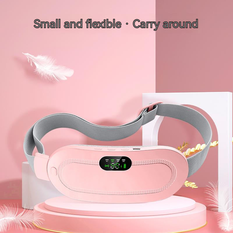 Wireless Warming Waist Belt - Smart Vibrating Thermal Body Wrap with Cozy Hot Compress for Daily Comfort