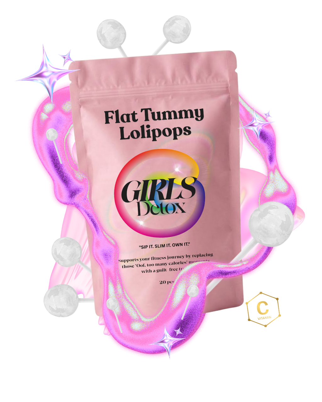 Flat tummy Lolipops