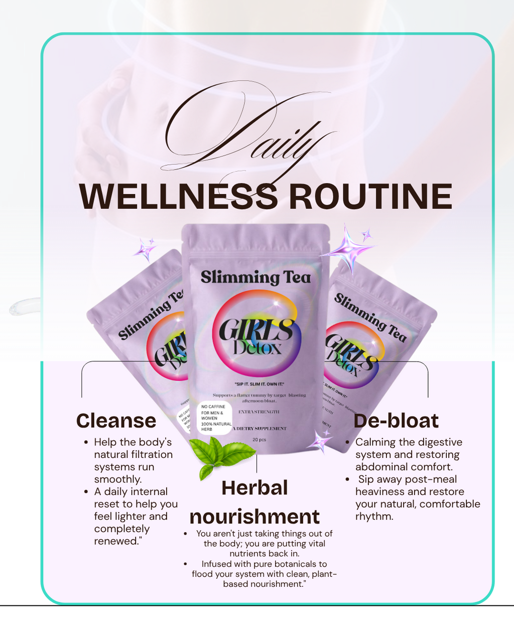 Girls Detox Slimming Tea ✨