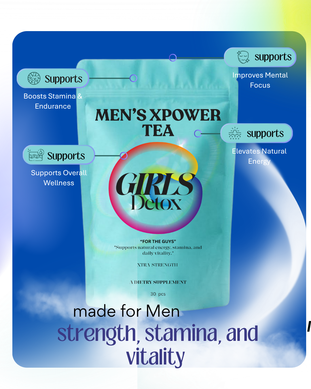Men’s Xtra Strength Tea