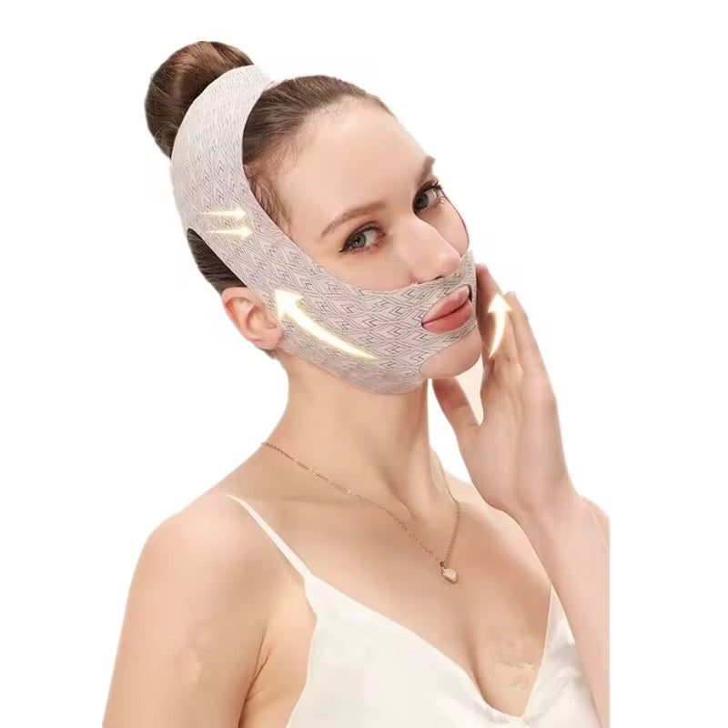 GD- Double chin reducer V line lifting belt