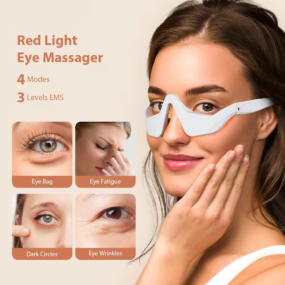 Red light + Eye Massager Eye Patches