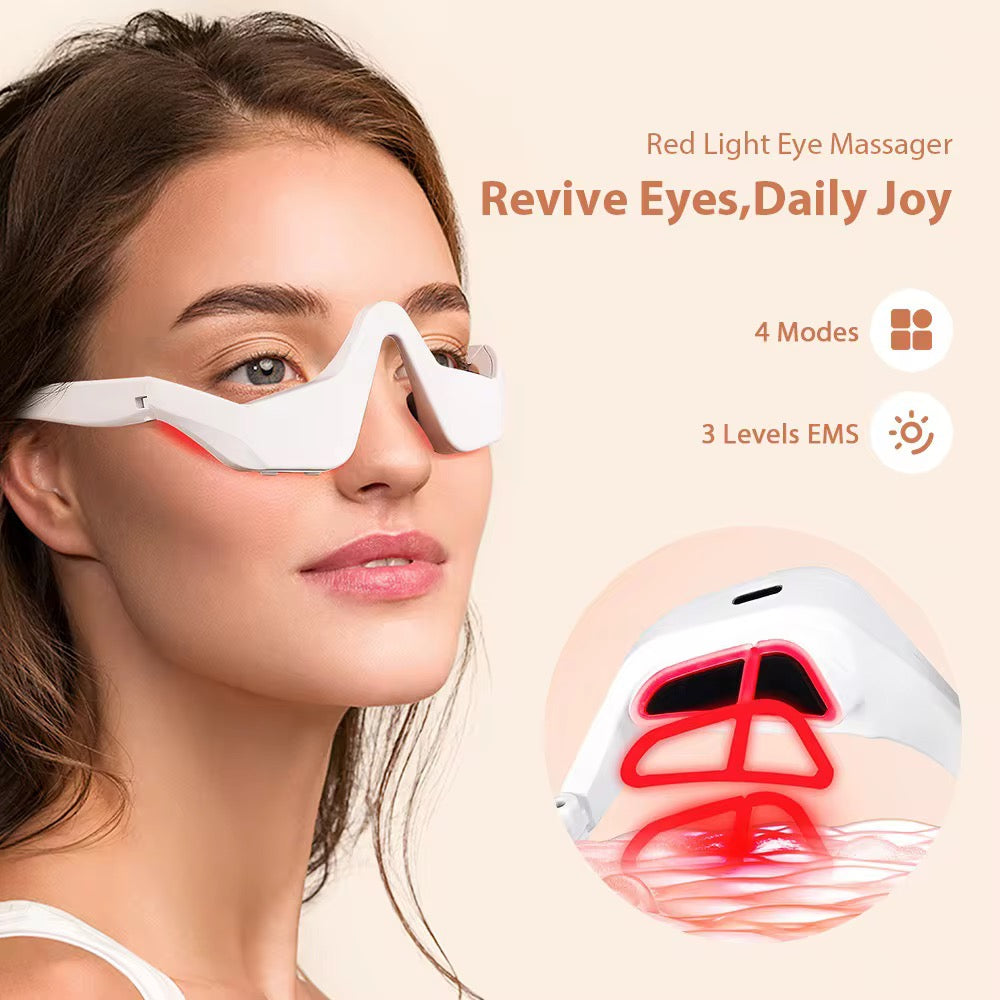 Red light + Eye Massager Eye Patches