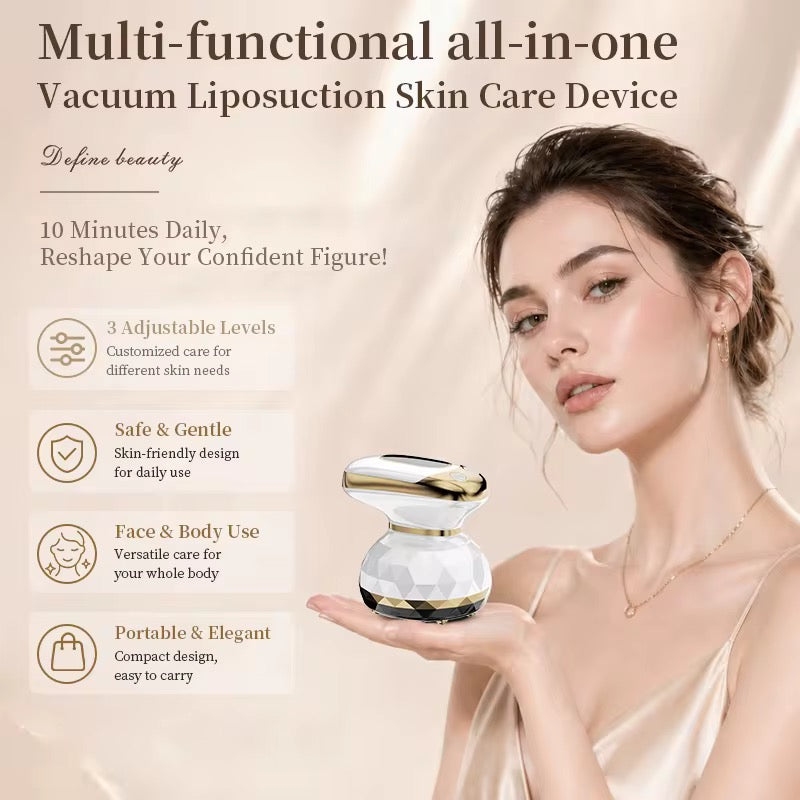 Girls Detox Vaccum Lippo Cupping Slimming Machine Body Contiuring Massage Device Massager For Fat Cellulite