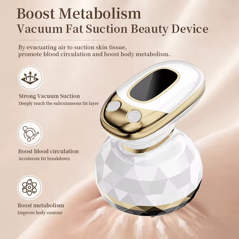 Girls Detox Vaccum Lippo Cupping Slimming Machine Body Contiuring Massage Device Massager For Fat Cellulite