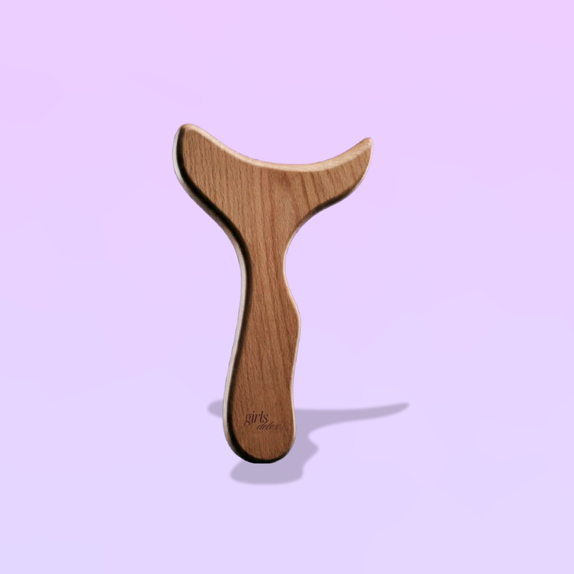 Girls Detox Wood Massage Paddle