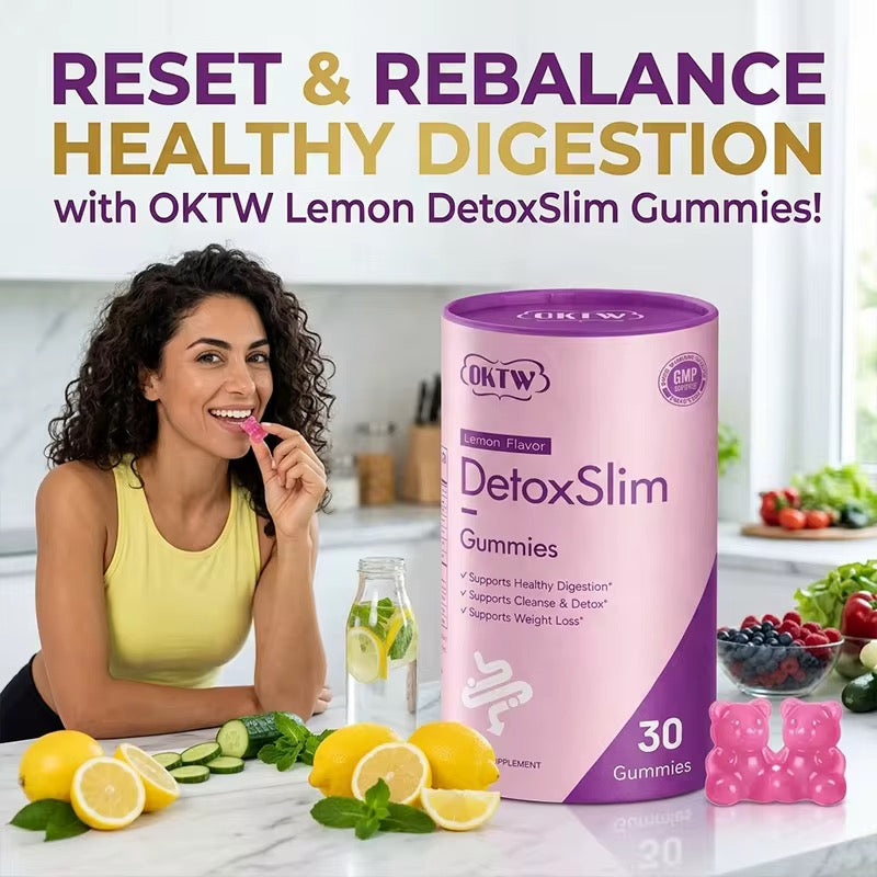 Girls Detox Slim Gummies | Bye-Bye Bloat, Happy Gut & Natural Energy Wellness Supplements