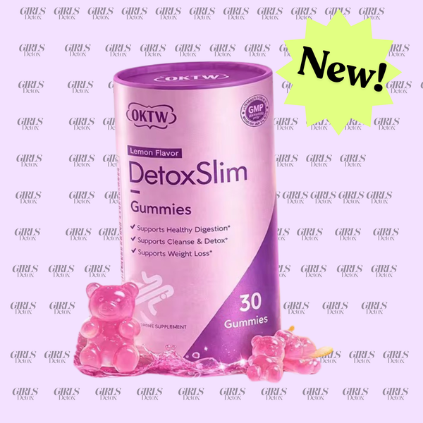 Girls Detox Slim Gummies | Bye-Bye Bloat, Happy Gut & Natural Energy Wellness Supplements