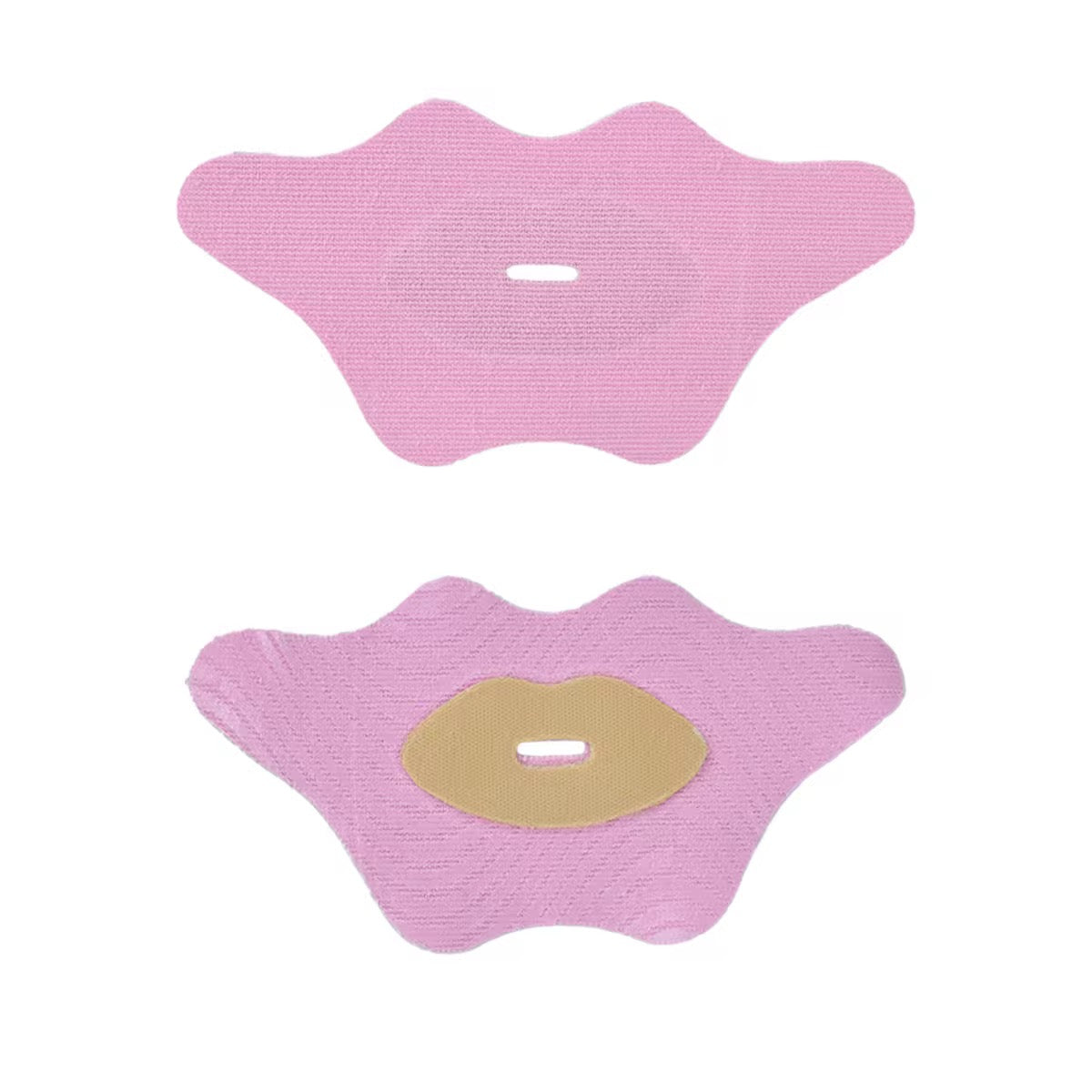 2 pcs GirlsDetox Bio Active Infused Vitamin E Collagen Hydrogel Pink Mouth Tape