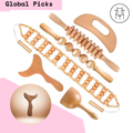GD Premium Handcrafted  Wooden Massage Contour Tools Set