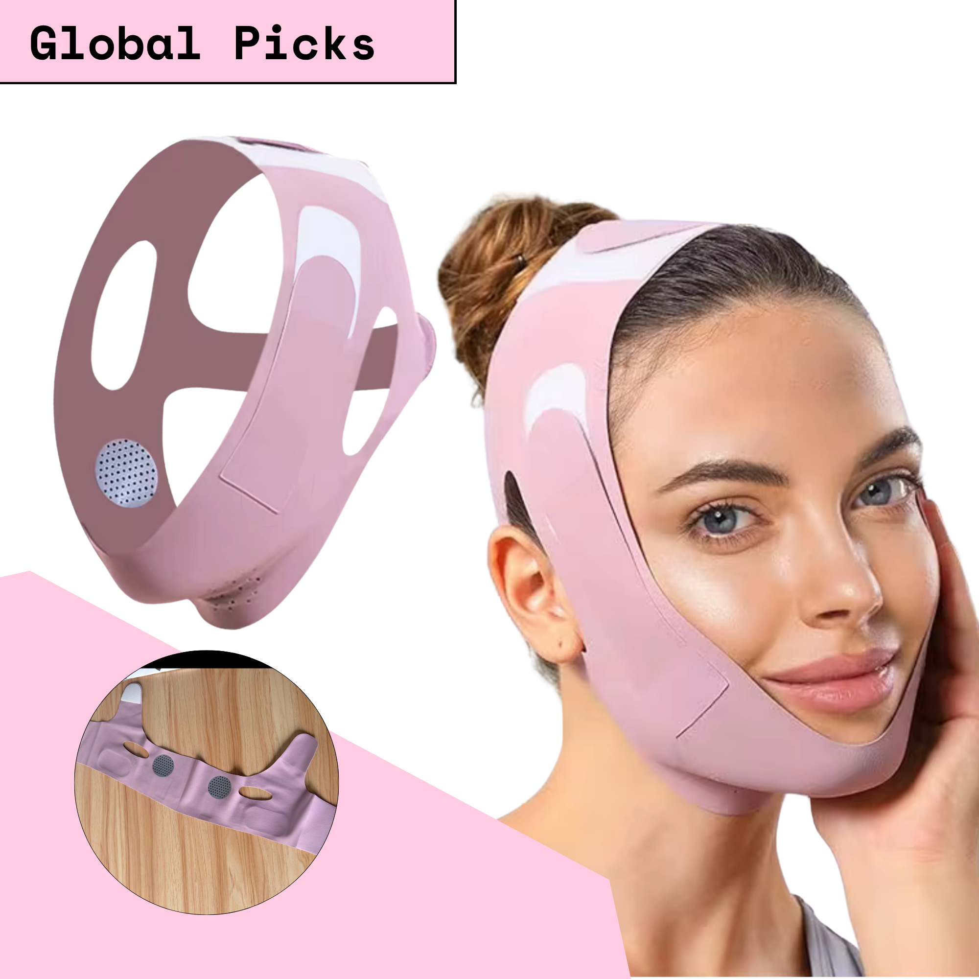 Comfort-Fit Facial Prep Band