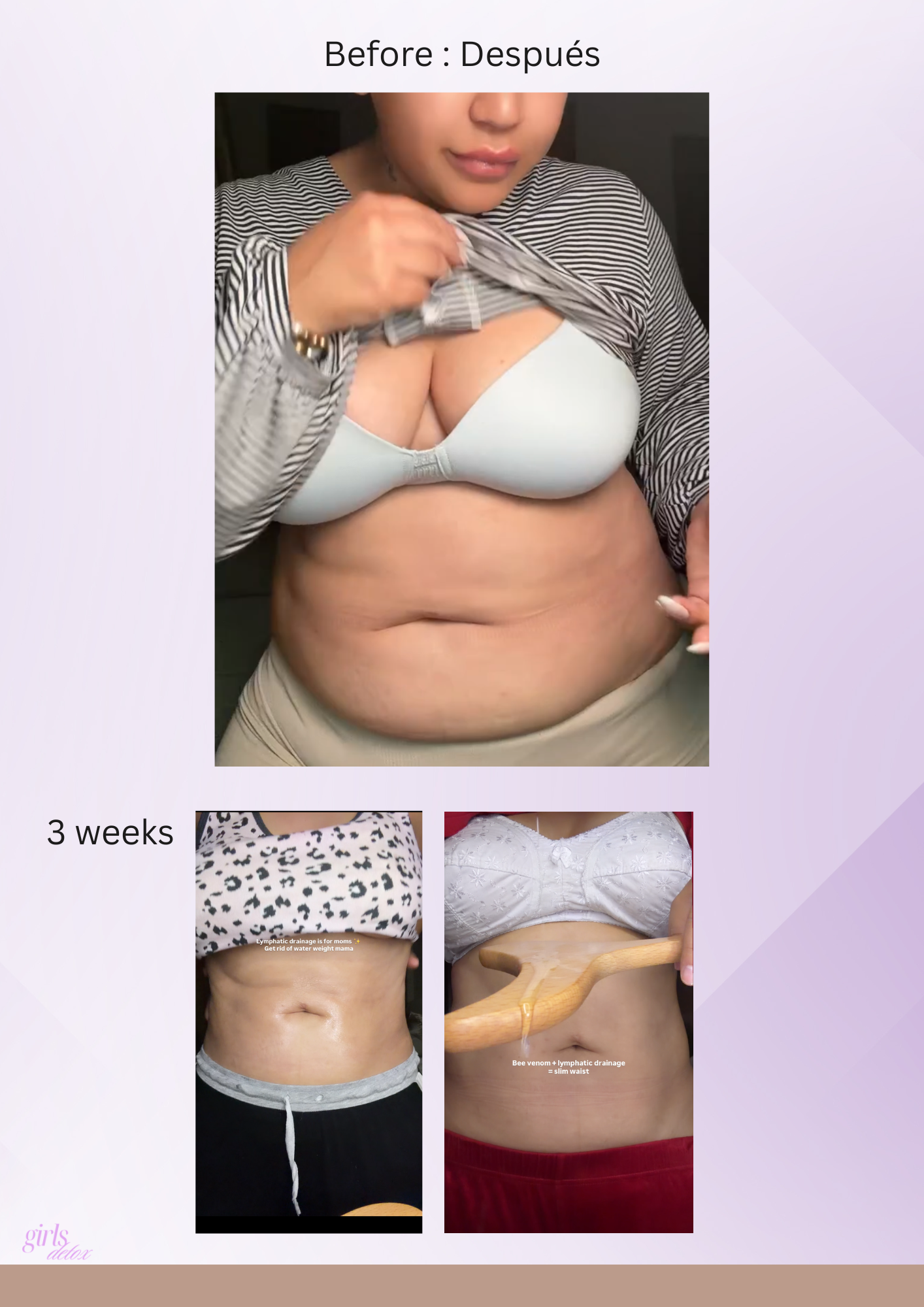 Girls Detox: 21 Day Reset Drain, Sculpt, Detox Volume 1