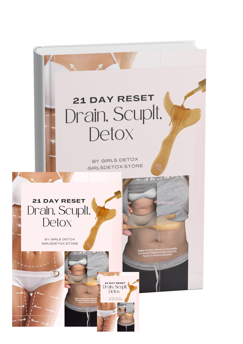 Girls Detox: 21 Day Reset Drain, Sculpt, Detox Volume 1